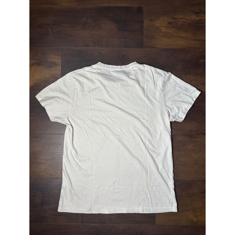 HM Divided Mens Seoul New York Paris World Cities Graphic T-Shirt Cream Medium - Picture 3 of 3